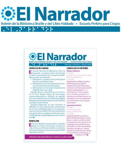Logo for Newsletter El Narrador