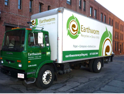 Logo for Earthworm Recycling
